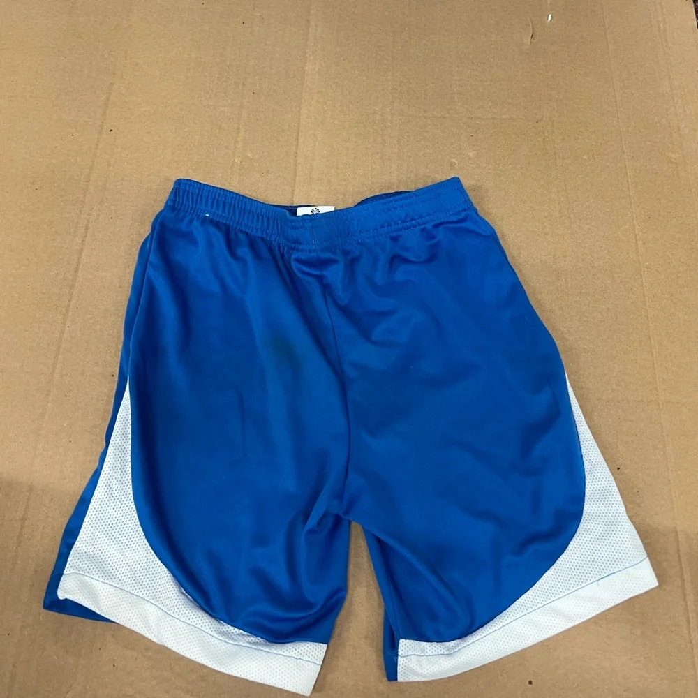 Nike Royal Blue Dri-Fit US Classic II Knit Cotton Shorts Size Medium